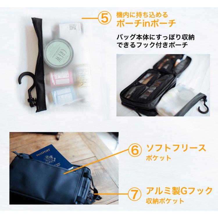 トラベル・ポーチ プラス バイ グラヴェル travel pouch PLUS by