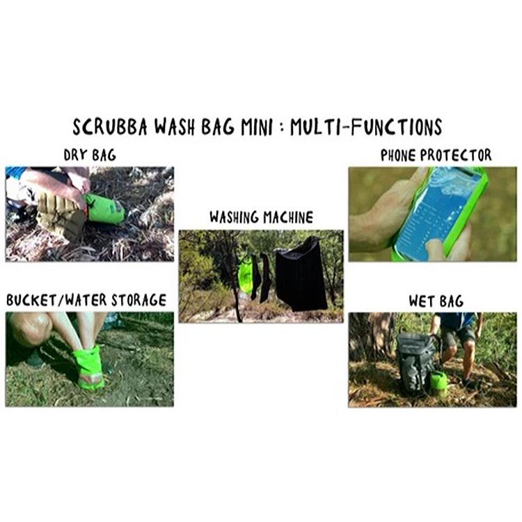 スクラバ ウォッシュ バッグ ミニ Scrubba Wash bag Mini スクラバ ウォッシュ バッグ ミニ Scrubba Wash bag Mini