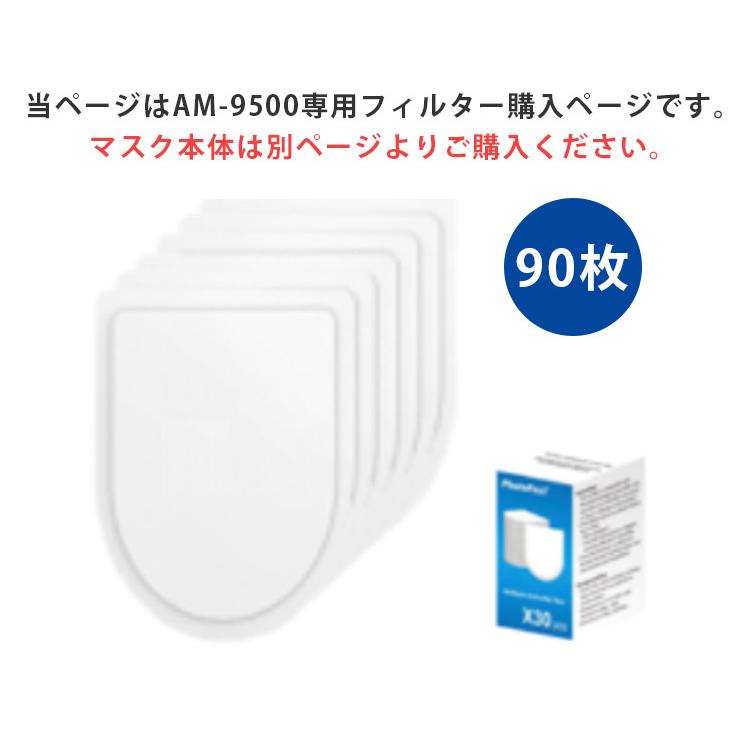 PhotoFast マスク式空気清浄機 AM-9500 専用フィルター 90枚（CTJ