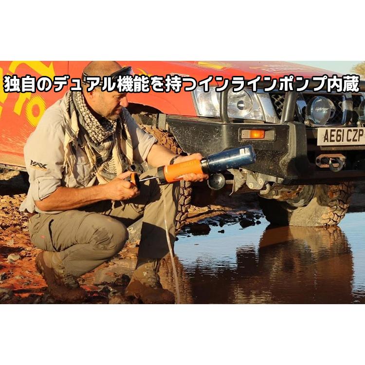 LIFESAVER LIBERTY ライフセーバーリバティ 英国軍採用 泥水を飲み水に