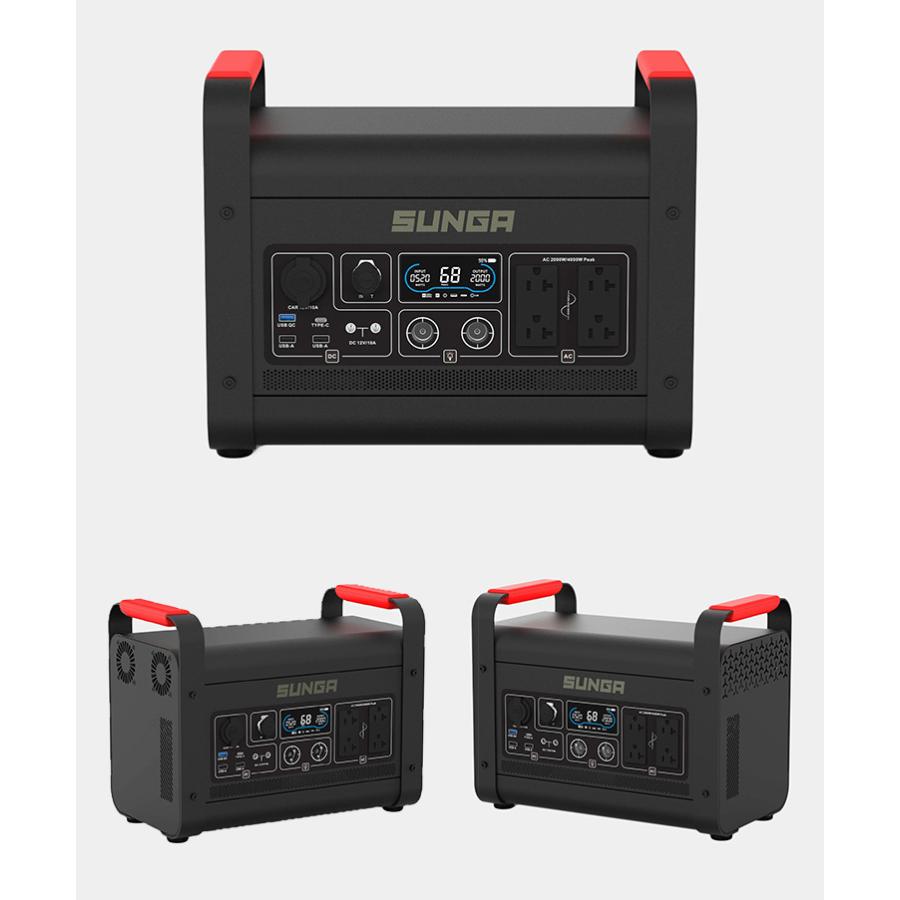 3大特典付 SUNGA ポータブル電源 1500W LK1500 SPーLK1500 家庭用 