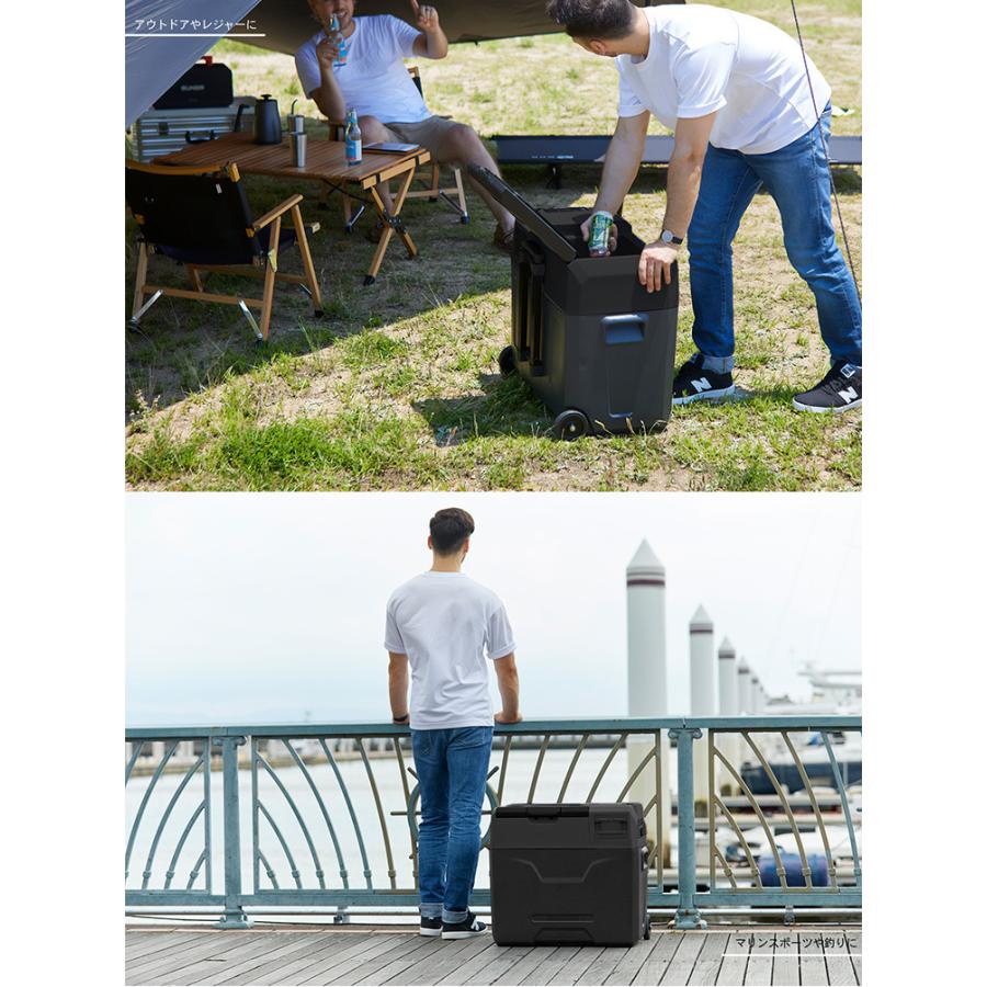 SUNGA 車載冷蔵庫 バッテリー内蔵 15L ポータブル 冷蔵庫 冷凍庫 保冷 Amazon.co.jp: SUNGA 車載冷蔵庫 ポータブル冷蔵庫 専用 大容量