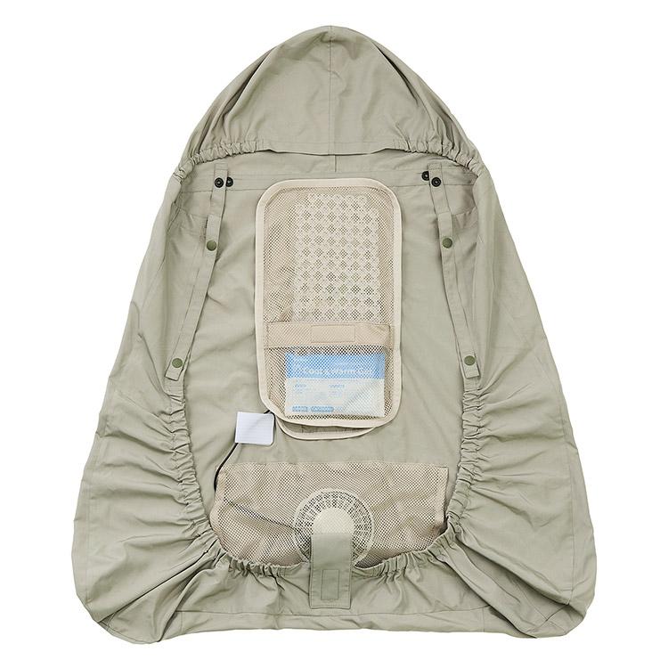 BabyHopper ベビーホッパー 空調ベビーケープR26 2026 空調服 扇風機