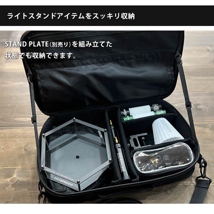 5050workshop オーガナイザーケース ラージ 5050ワークショップ ORGANIZER CASE LARGEE 収納バッグ 収納ケース ランタンスタンド スタンドプレ-ト｜passageshop｜04