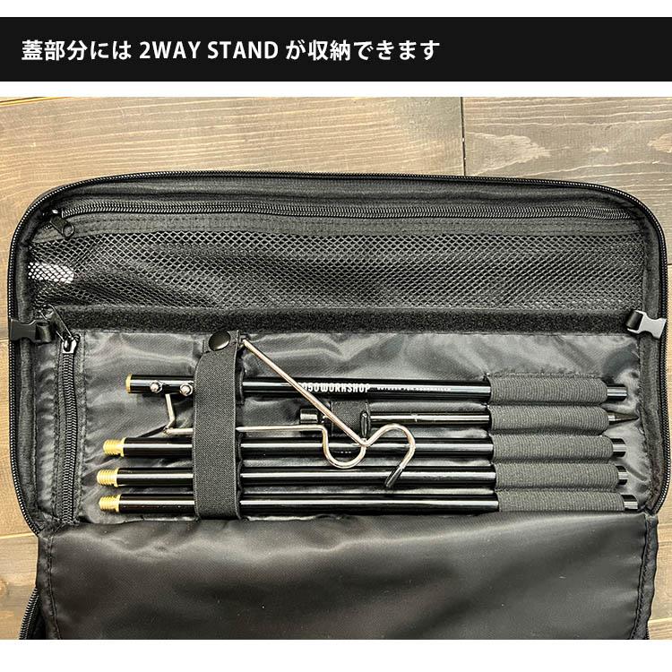 5050workshop オーガナイザーケース ラージ 5050ワークショップ ORGANIZER CASE LARGEE 収納バッグ 収納ケース ランタンスタンド スタンドプレ-ト｜passageshop｜05