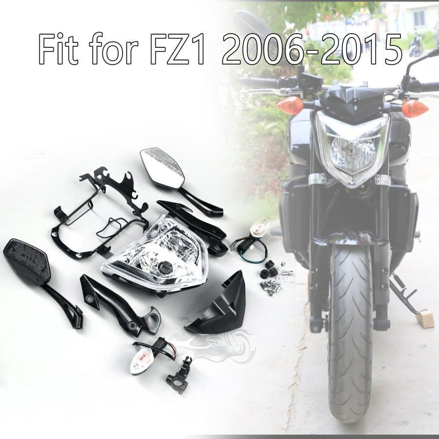 Fit For 2006 2015 YAMAHA FZ1 FZ1N FAZER Motorcycle Headlight Head