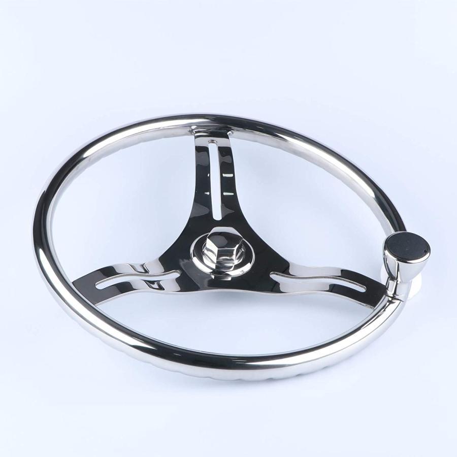 【国産】 ボートの 13.5インチ 5/8ナット 3本のスプーン マリンボート/ヨット用 電源ノブ付き 【1974751698】(11339円)