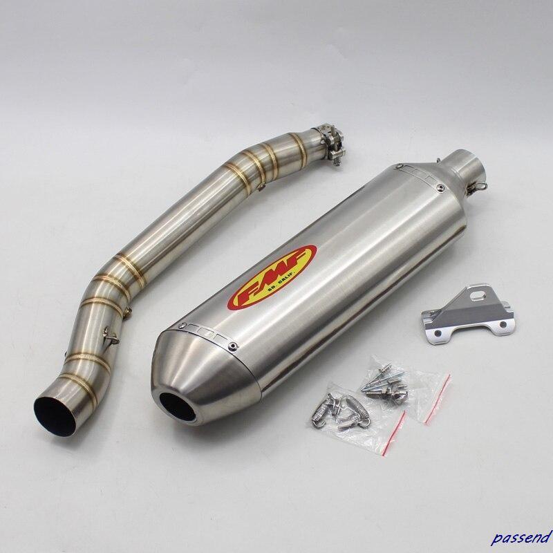 スズキ DRZ400 DR Z400 DRZ 400 スリップオン エキゾースト パイプ バイク 中間dle チューブ Connect FMF