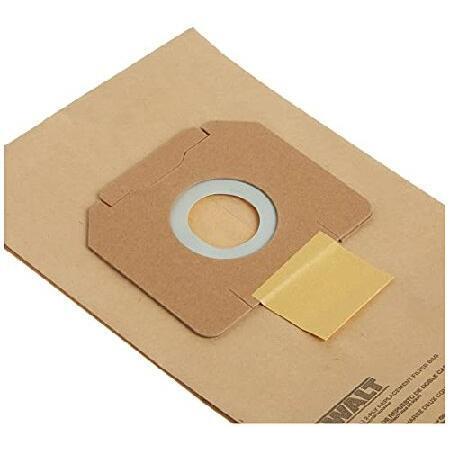 DEWALT　DWV9401　Paper　for　Bag　5-Pack　Brown　Dust　DWV012　Extractor,