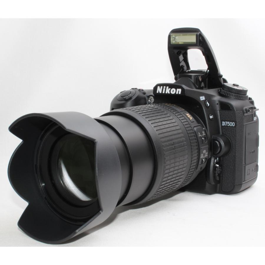 ニコン Nikon D7500 18-105VR レンズセット レンズキット 美品 16GB 