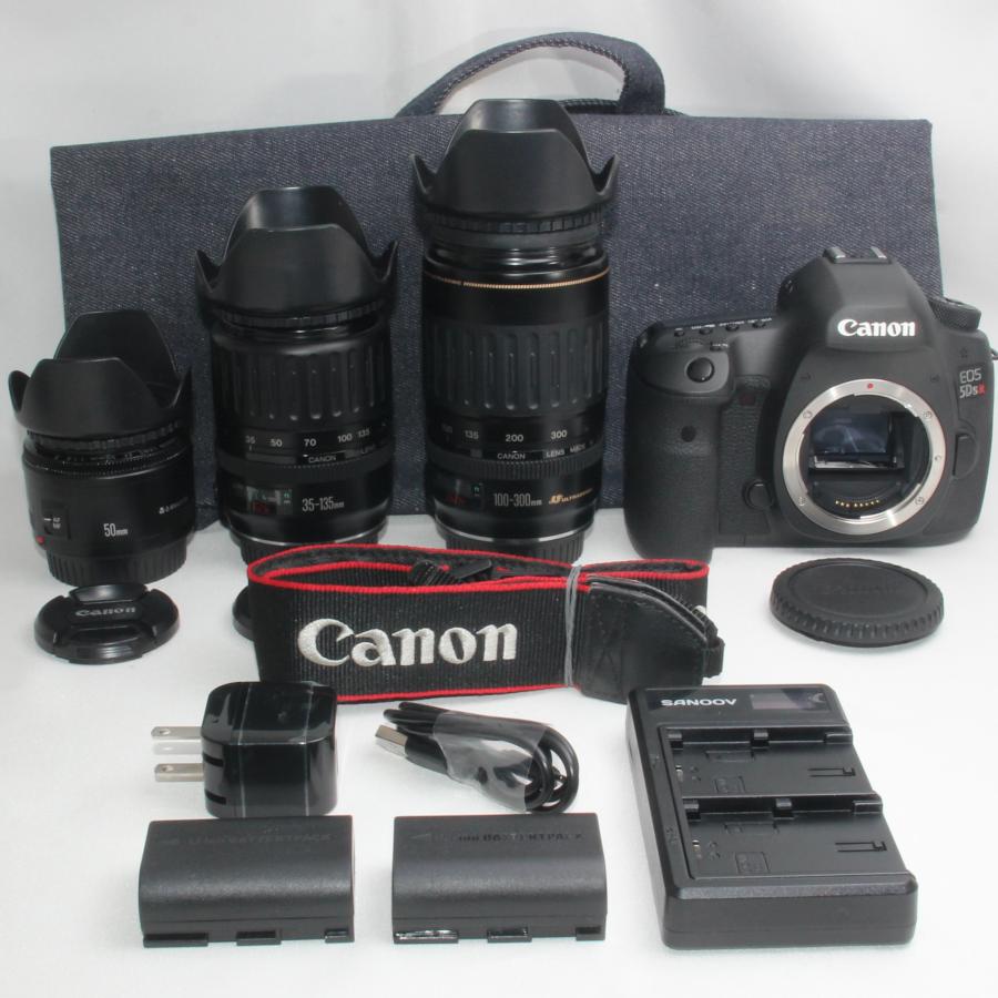 Canon EOS 5DsR トリプルレンズ 当店限定多数のオマケ付きの画像