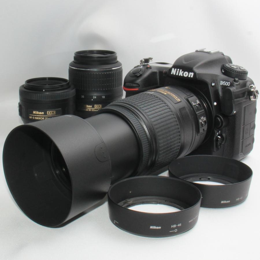 ニコン（Nikon） Nikon D500 超望遠 トリプルレンズセット 当店限定