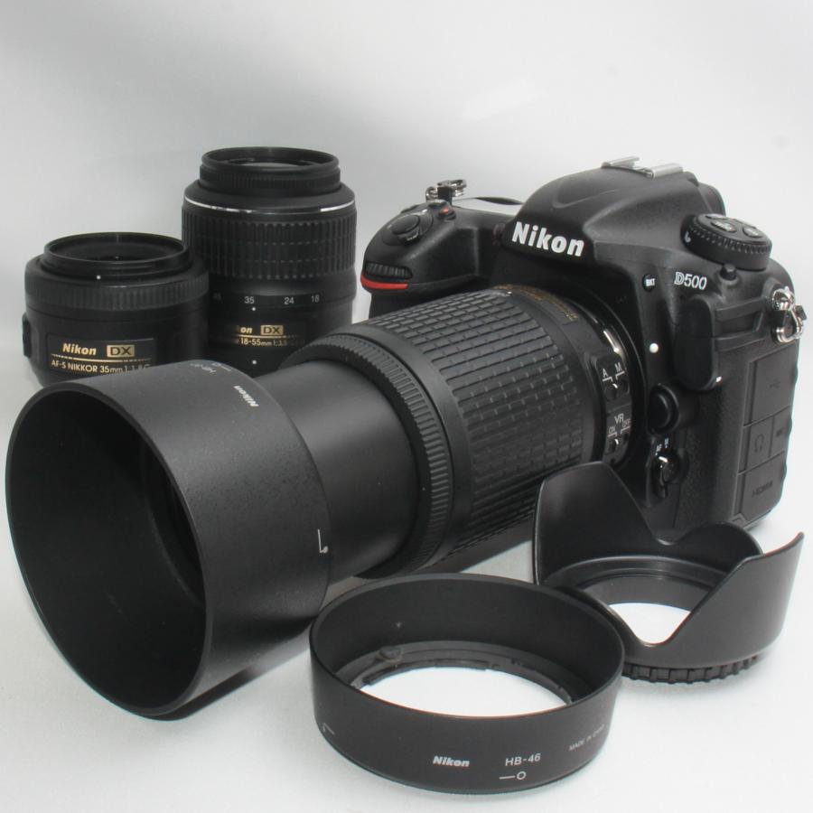 ❤️予備バッテリー付き❤️Nikon D500 超望遠 トリプルレンズセット❤️ ニコンD Nikon D500 超望遠 トリプルレンズセット 当店限定多数の