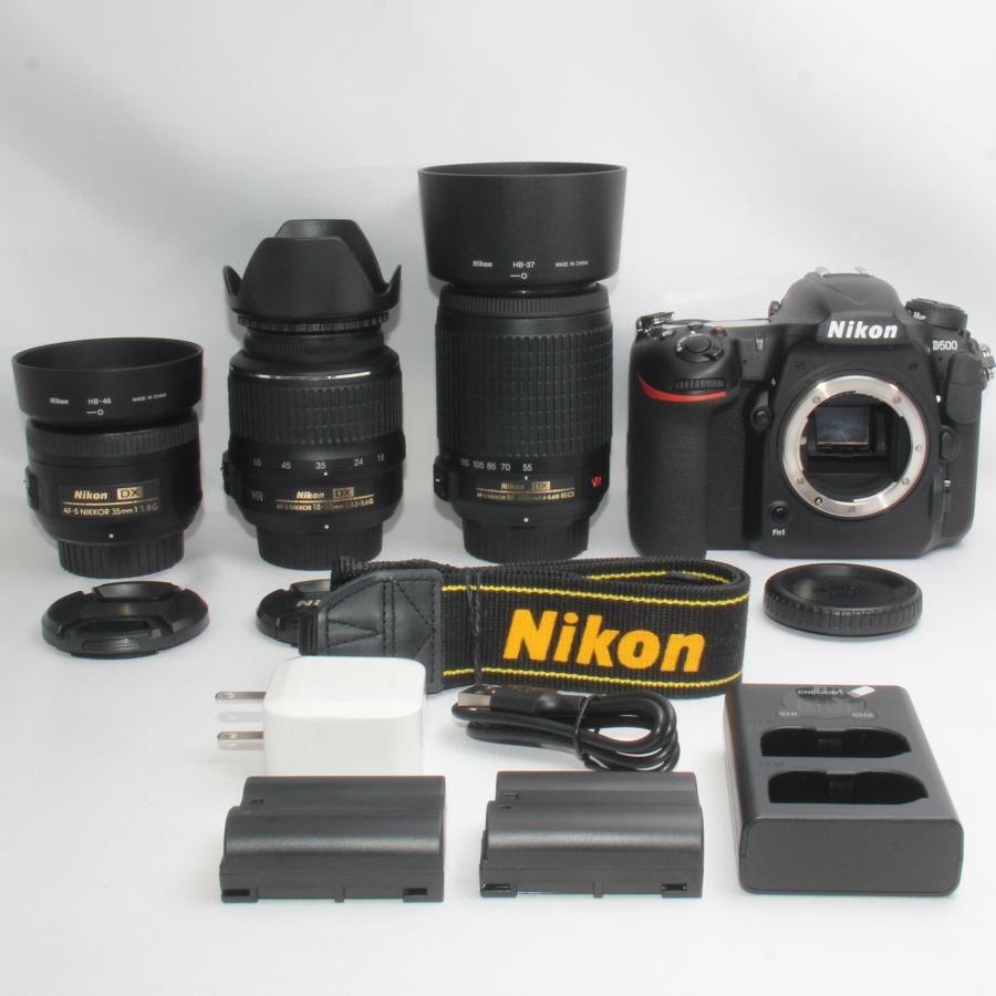 ニコンD Nikon D500 超望遠 トリプルレンズセット 当店限定多数の