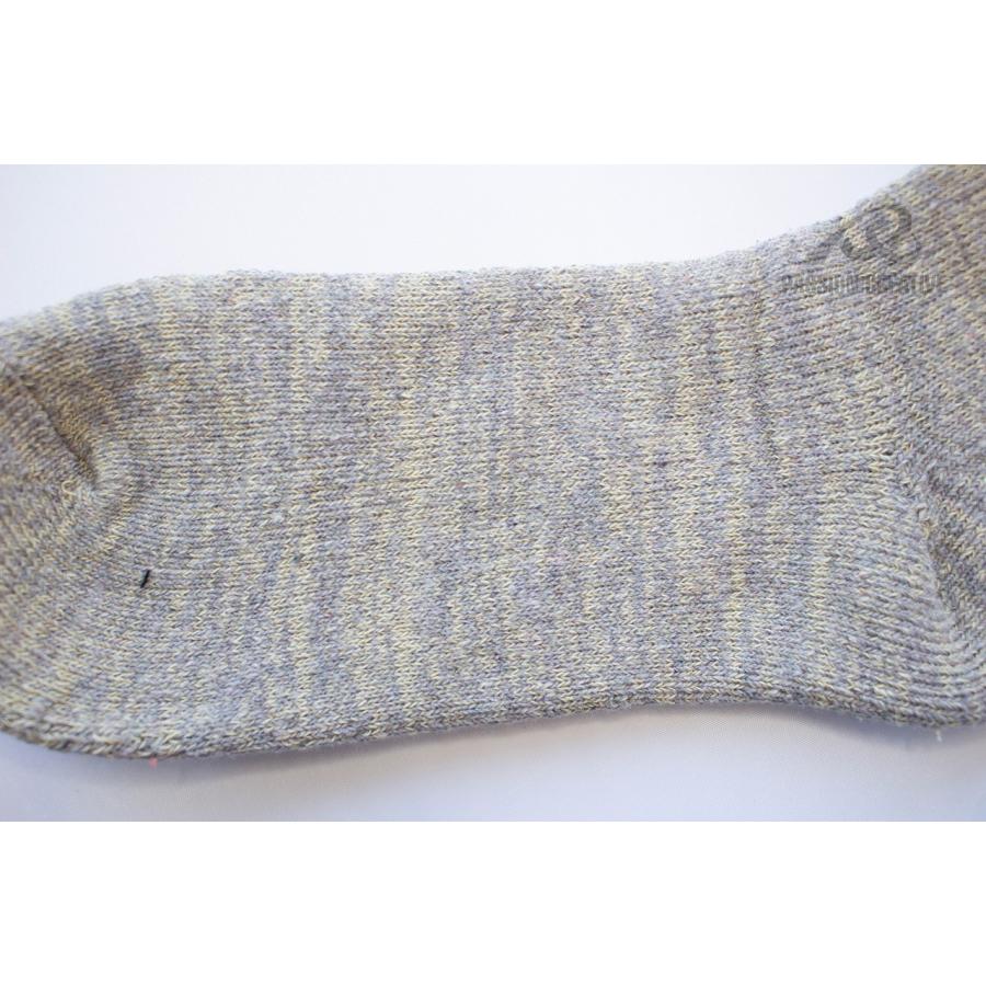 ぐんそく次郎 先丸ソックス 27｜5足組 綿混 ズレにくい 丈夫な履き口 ワークソックス｜24?27cm 杢柄アソート |  | 11