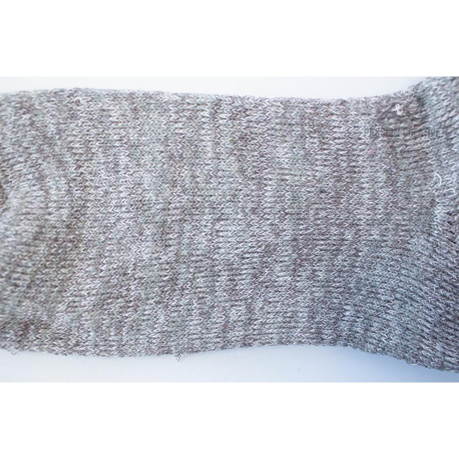 ぐんそく次郎 先丸ソックス 27｜5足組 綿混 ズレにくい 丈夫な履き口 ワークソックス｜24?27cm 杢柄アソート |  | 09