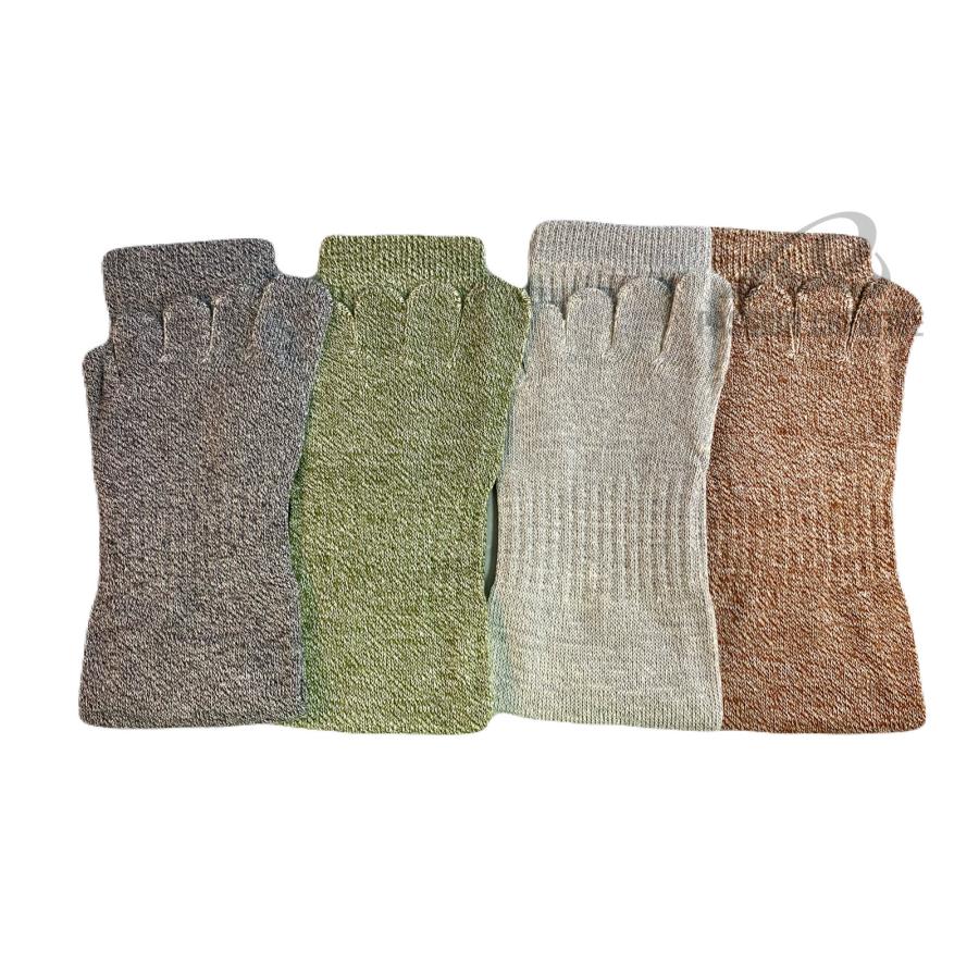 ぐんそく次郎 5本指ソックス 29｜4足組 綿混 ズレにくい 丈夫な履き口 ワークソックス｜24~27cm |  | 04