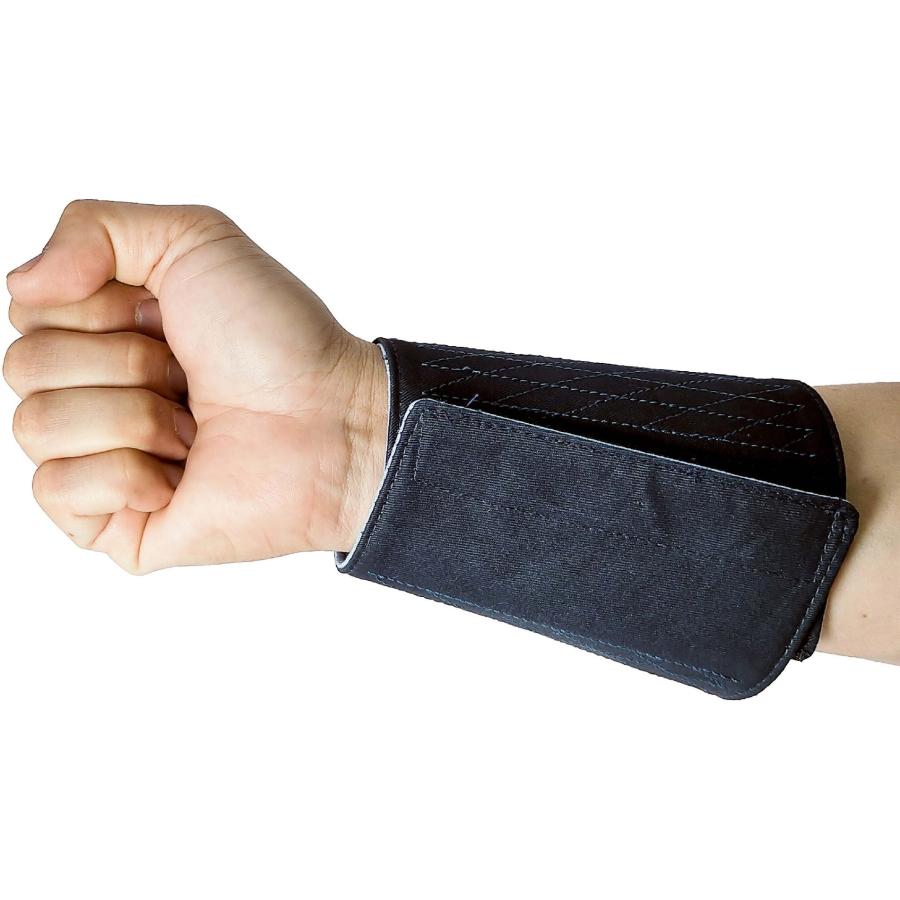 マジック手甲 12cm 綿100％ 通気性抜群 L/LLサイズ 紺色 作業用手甲