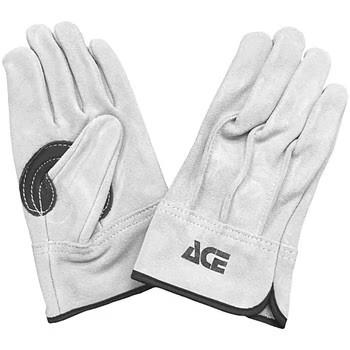 ACE ACE GLOVE 牛床革手袋 外縫い AG4601｜AAグレード床革・親指アテ付
