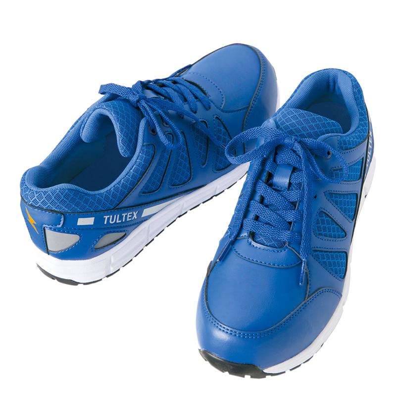 asics 安全靴 JSAA規格合格品 ブルー アイトス 安全靴 セーフティーシューズ 樹脂先芯 JSAA B種 静電 耐油