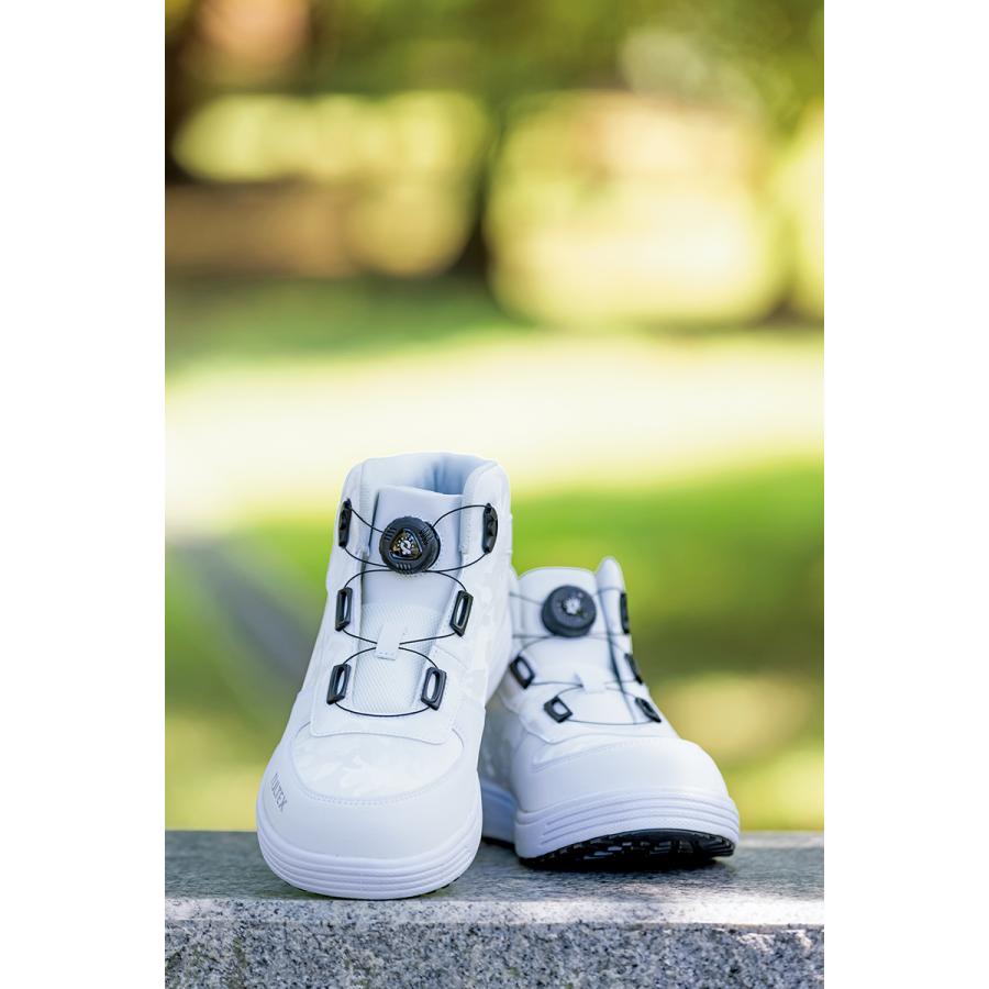 安全靴 セーフティーシューズ ダイヤル式 FREE LOCK 樹脂先芯 ミドル