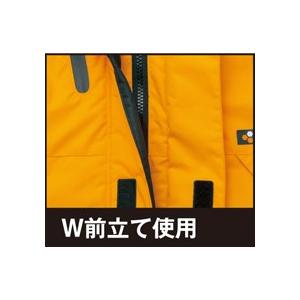 防寒ジャケット 光電子 中綿入り −30℃対応 撥水加工 耐水圧5000mm メンズ レディース 男女兼用 作業服 アウトドア AZ-6063 | アイトス | 11