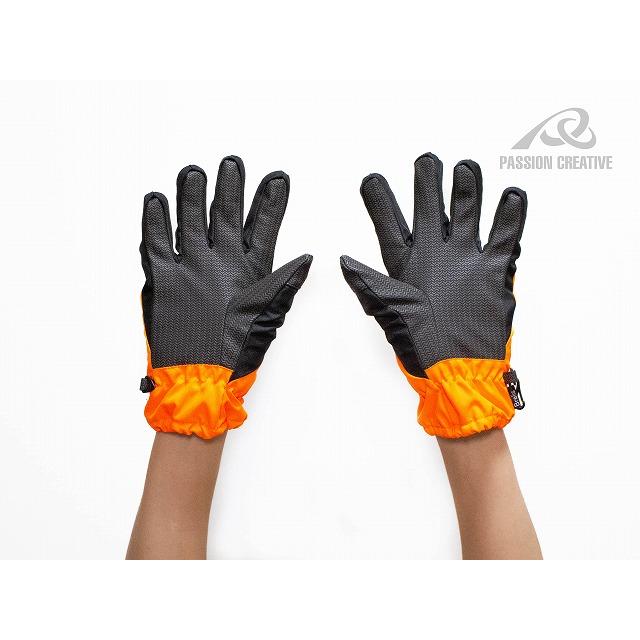 高反射、防寒、防風、撥水効果を備えた、安全性抜群な防水防寒手袋