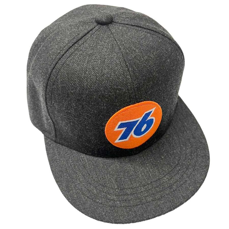 76 フラットバイザーキャップ ナナロク 帽子 メンズ レディース アジャスター付き ストリート系 ポリエステル 5デザイン（76-311/312/313/314/315） |  | 09