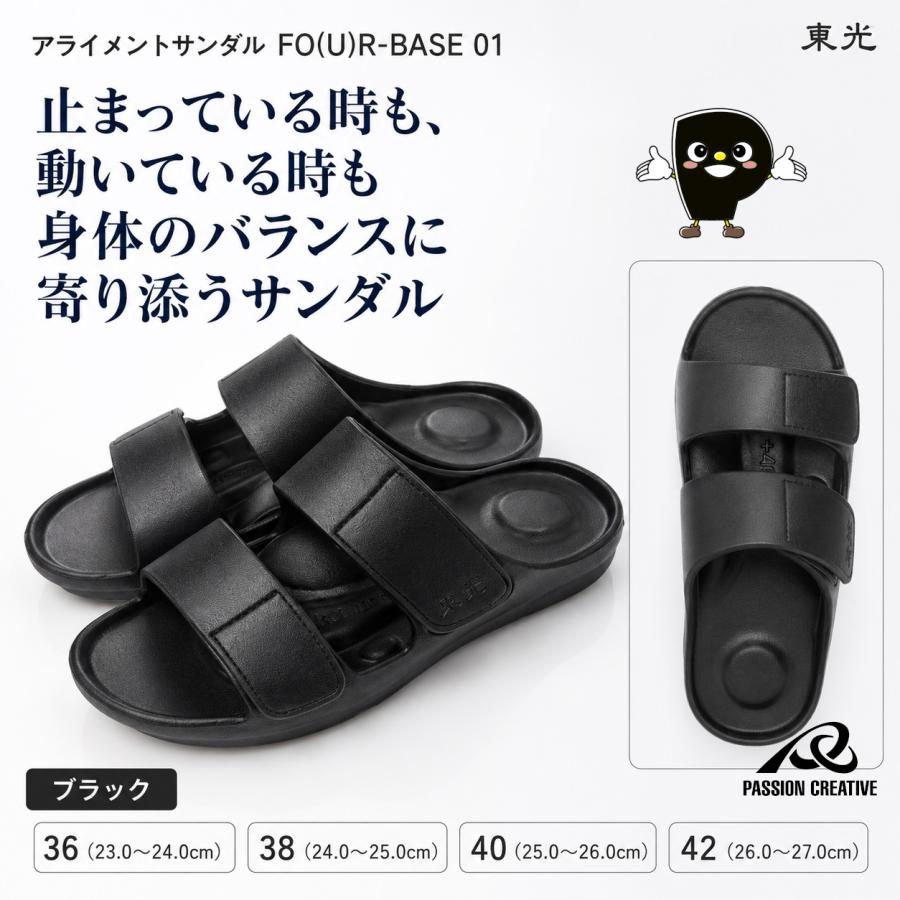 パッションクリエイティブ PLUS FOURTH 94004 アライメントサンダル