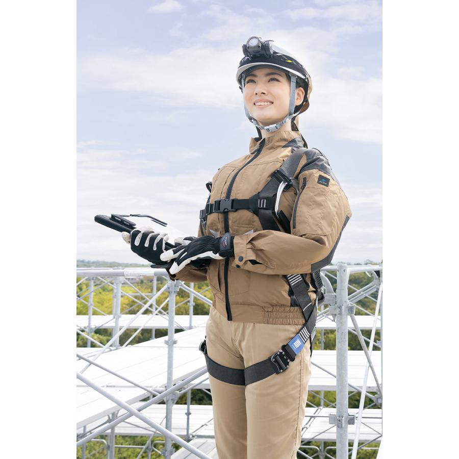 AZITO 空調服(R) 長袖ブルゾン AZ-50299 ファンなし 遮熱シェード フル