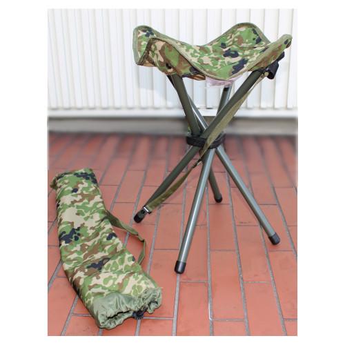 折りたたみイス FG-4123 4脚イス 陸自迷彩 コンパクト収納 耐荷重80kg
