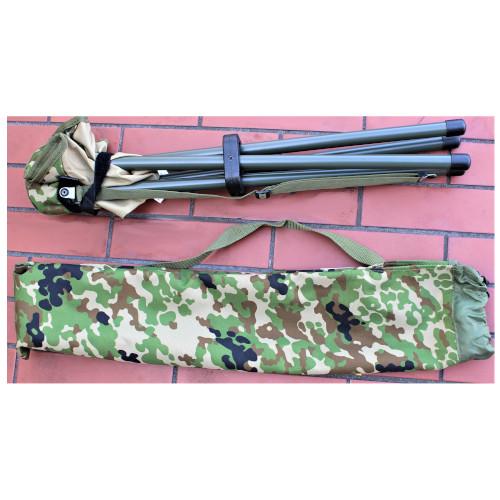 折りたたみイス FG-4123 4脚イス 陸自迷彩 コンパクト収納 耐荷重80kg
