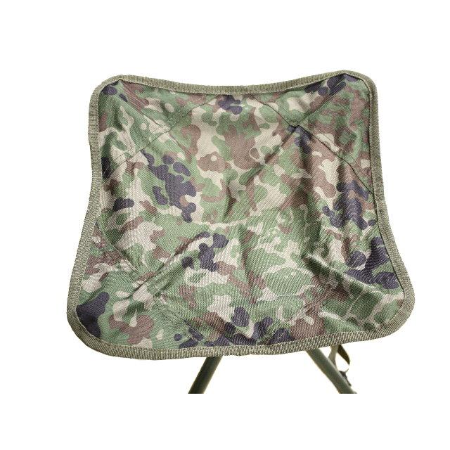 折りたたみイス FG-4123 4脚イス 陸自迷彩 コンパクト収納 耐荷重80kg