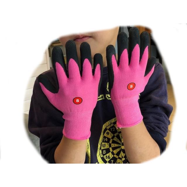 子ども手袋 滑り止め付き 幼稚園児〜小学生用 天然ゴムの滑り 子ども手袋 滑り止め付き 幼稚園児〜小学生用 天然ゴムの滑り