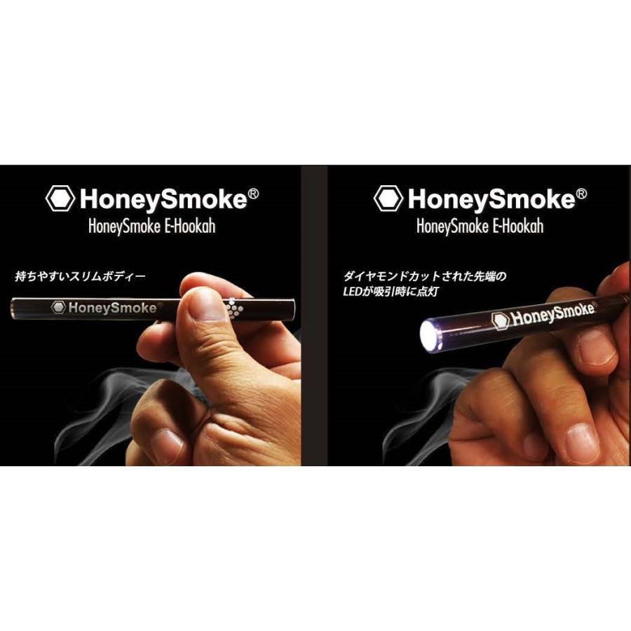 使い切り電子タバコ ハニースモーク 6本セット ニコチンゼロ・タールゼロ 500回吸引 メンソール＆フルーツミント 選べるフレーバー 爆買 | ハニースモーク | 08