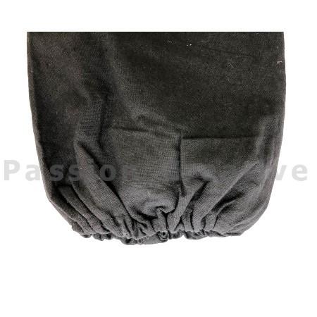 手甲型腕カバー 綿100％ FREEサイズ 黒 バングラデシュ製 農作業