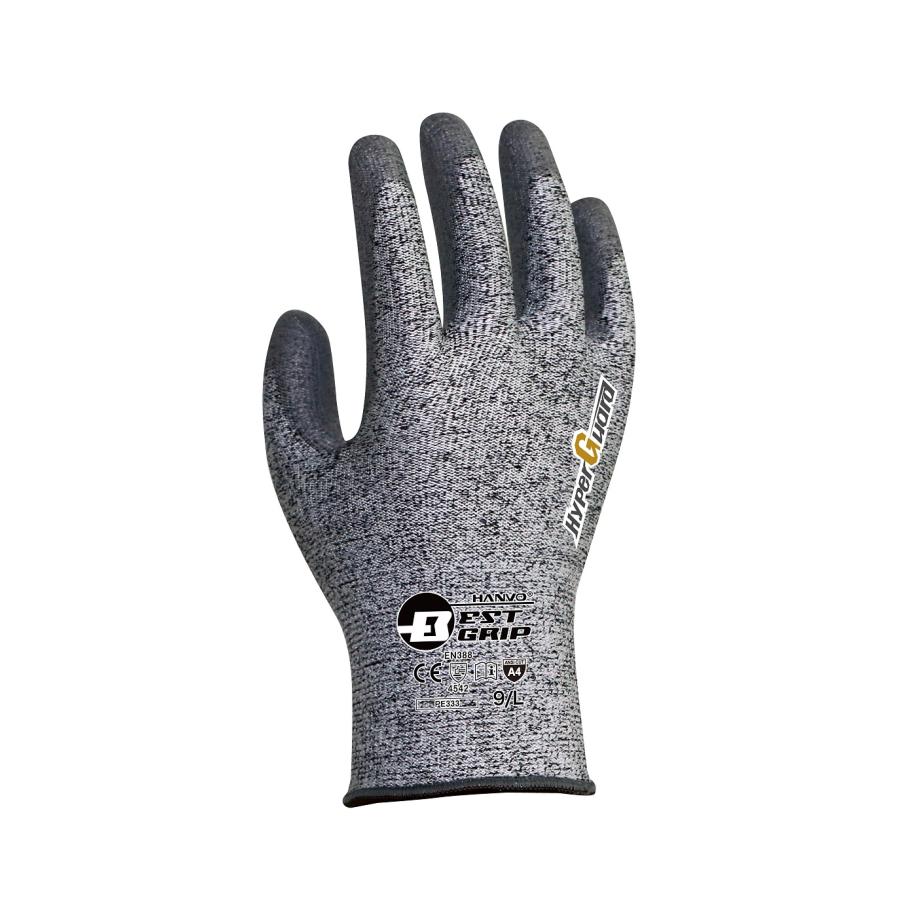 HANVO BEST GRIP ハイパーガード デラックス PE333 耐切創手袋 EN388