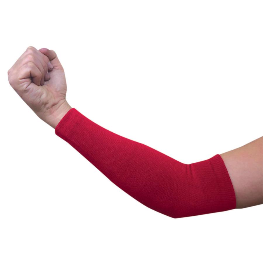 竹糸くん アームカバー ロング TK02 30cm 幅90mm UVカット98%以上 冷感 ひんやり 吸水 放湿 伸縮 手洗いOK レーヨン80% ブラック グレー ホワイト 紺 レッド |  | 02