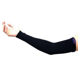 三重化学工業 竹糸くん アームカバー40 TK06 40cm UVカット 紫外線遮断率99%以上 冷感 吸汗速乾 耐切創 竹由来レーヨン 消臭 静電気防止 ブラック グレー迷彩 | パッションクリエイティブ | 02