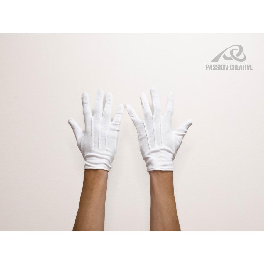 パッションクリエイティブ 日本企画・高級スムス仕様 4005 綿手袋 12双