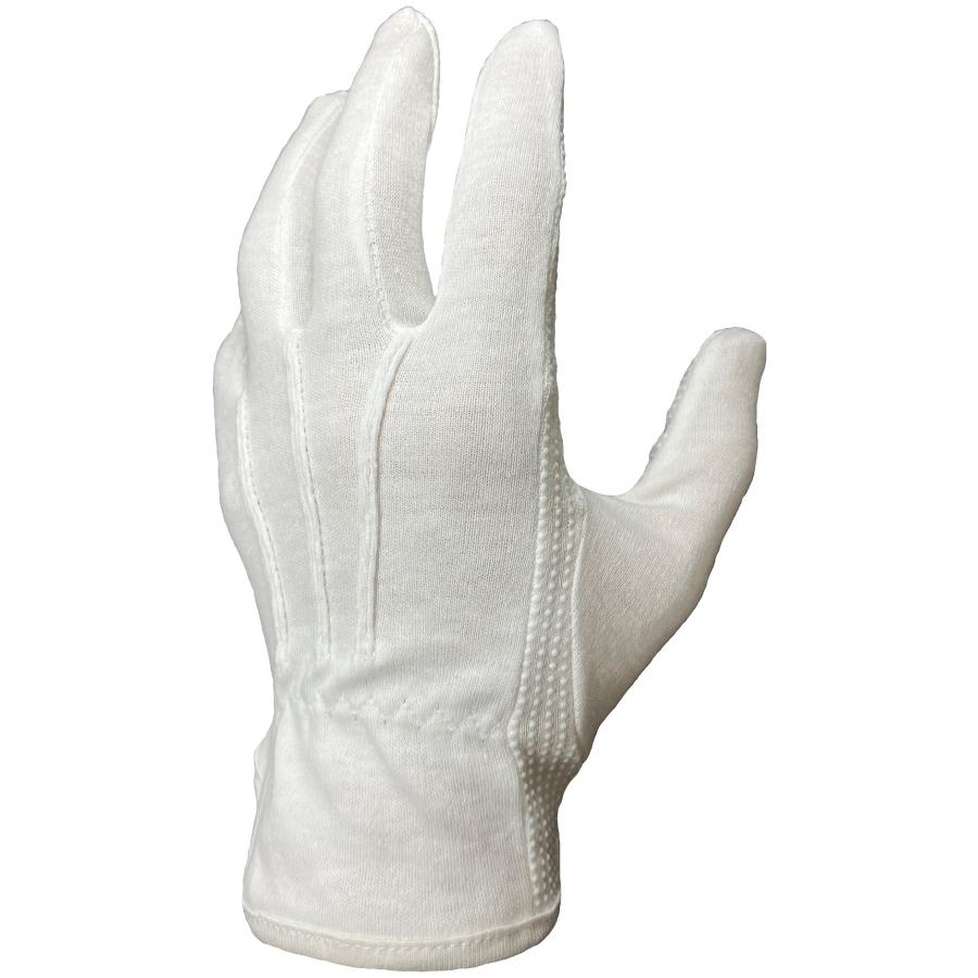 勝星産業 HandWork ハンドワーク スムス すべり止め手袋 W360 5双組 綿100% マチあり PVC滑り止め 甲ゴム付き 運転 ピッキング 検品 園芸 |  | 01