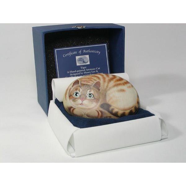 ヘンリーキャット アートストーン タイガー Art Stone アメリカン