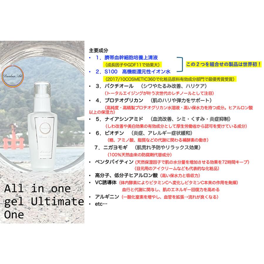 レインボーアークオールインワンジェル Rainbow Ark Ultimate One レインボーアーク オールインワンジェル