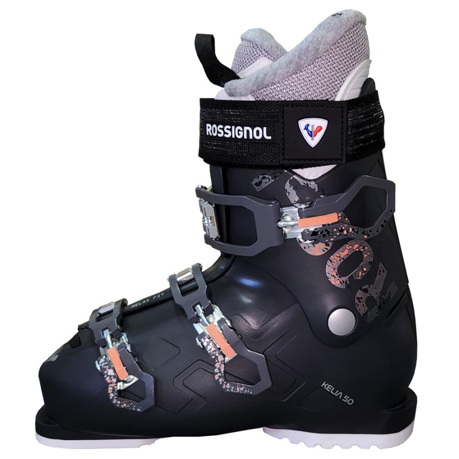 ROSSIGNOL レディース スキーブーツ 22-23 KELIA 50 DARK IRON RBL8350