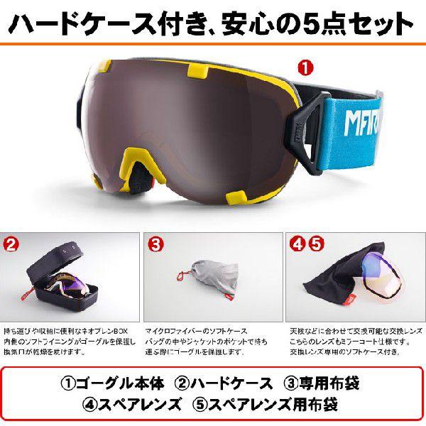 MARKER（マーカー） スノーゴーグル PROJECTR+ トライブイエロー