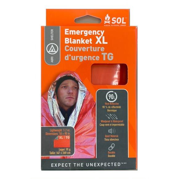 SOL ソル エマージェンシーブランケットXL 13796 2人用 オレンジ