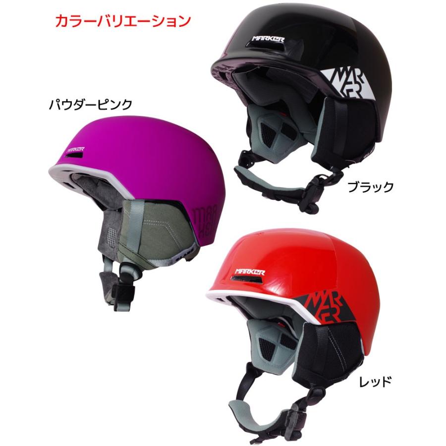 MARKER ヘルメット MARKER マーカー スノーヘルメット 16-17 CLARK 全3色 パーク