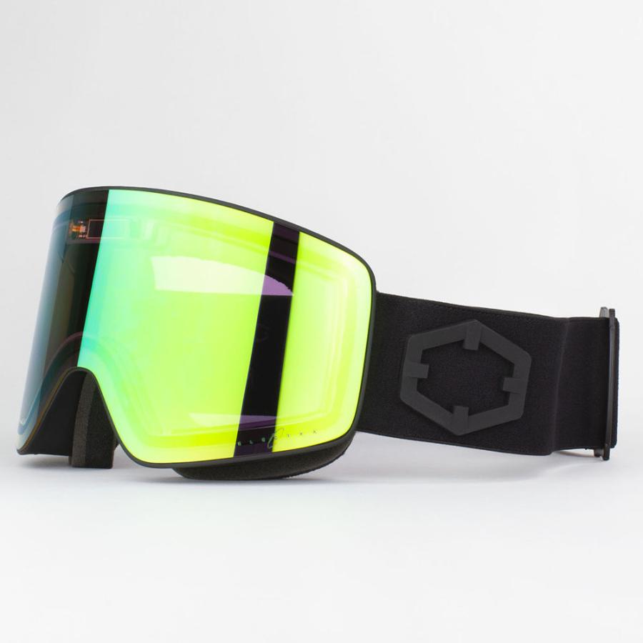 スノーゴーグル OUT OF 21-22 W2G1005 ELECTRA Black E-GREEN 大人用