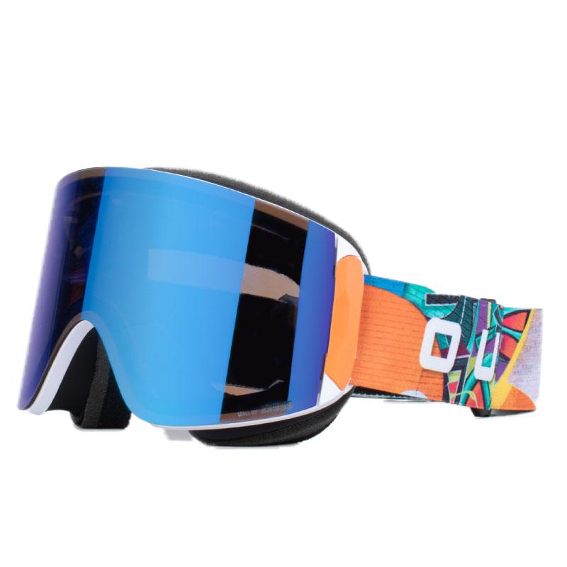 スノーボードゴーグル スノーゴーグル OUT OF 24-25 WXG6004 KATANA Graffiti / Blue MCI