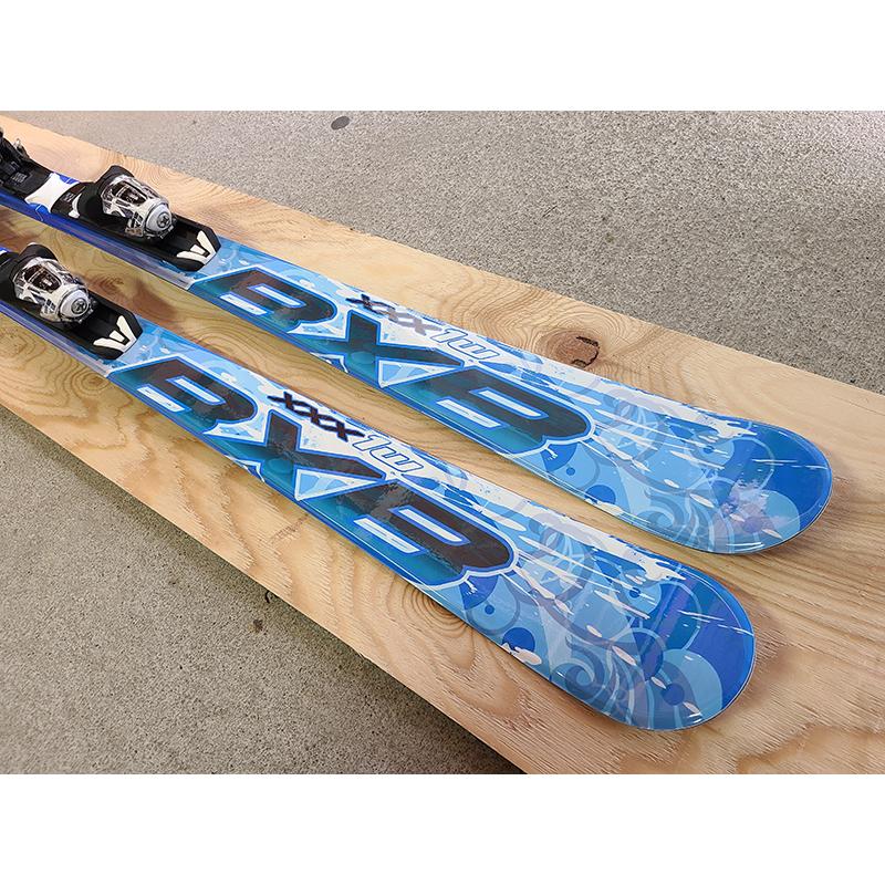 BXB スキー 5点 セット BLUEMORIS BXB XXX-1W BLU 150/160/170cm 金具
